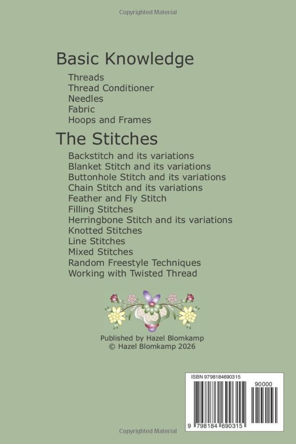 So Many Stitches: Basic and Creative Stitches for Contemporary Crewel and Surface Embroidery (Hand Embroidery Techniques from Hazel Blomkamp)