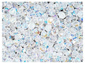 SCARA Beads 1.8 oz (50 g, cca 600pcs) Czech Glass Beads Faceted Round 4mm Crystal AB