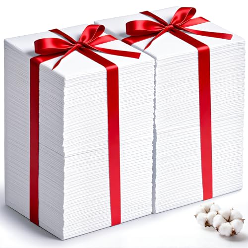 100 Pcs7x7 Inches Cotton Fabric Squares Precut Quilting Fabric Bundles White Cotton Fabrics Squares for DIY Beginners Sewing Craft - color: White