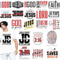 Dazoratix Christian Iron on Transfers - 20 Sheets Jesus Bible Verse DTF Ready to Press Religious Faith God Heat Patches Stickers Vinyl Decals for Men T Shirts Clothes Pillow Bag DIY Crafts Decorations - style: Christian Jesus