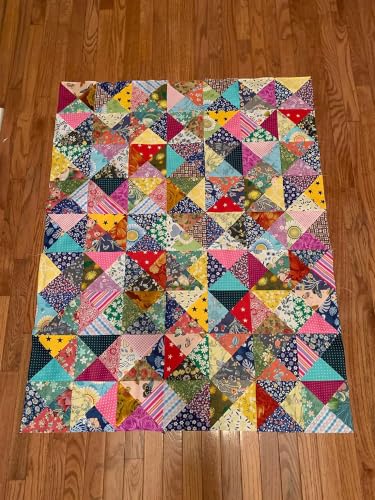 12"x12" 50pcs Cotton Fabric Squares for Sewing Quilting Supplies-Floral - color: Floral, size: 50 PCS 12"x12"