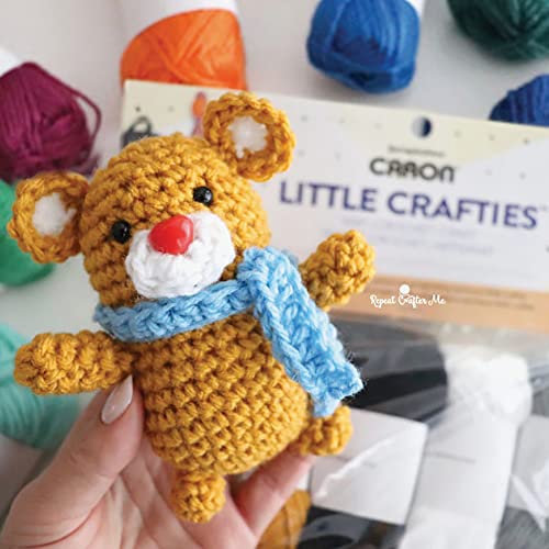Caron Little Crafties Mini Yarn Multipack 20 Count Yarn for Crocheting Soft