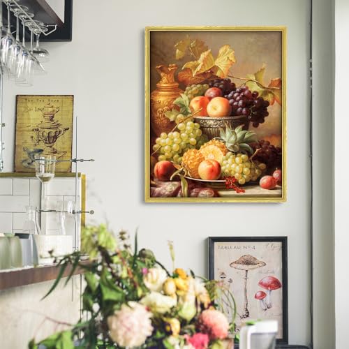 Ornate Gold 14x20 Frame - Single Frame, 14 x 20 Poster Frame for Artwork, Puzzles, Photos and Movie Posters Picture Frames - size: 14" x 20"