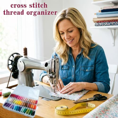 504 Embroidery Floss Organizer Kit – 500 Bobbins, 2 Winders, 2 Cases