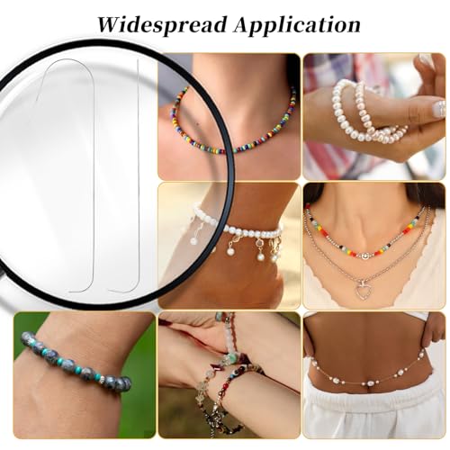8Pcs Bead Spinner Needles Big Eye Beading Needles Stainless Bead Needle,Bead Needles for Jewelry Making Bracelet Necklace Jewelry Making (Needle) - size: 8pcs