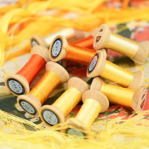Natural 100% Mulberry Silk Handmade Embroidery Thresd Silk Floss (08) - color: 08