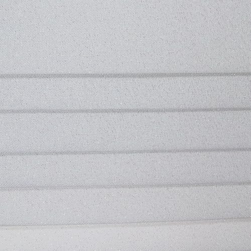 KCS 6 pc of 12" x 18" 30cmx45cm high Count Counted Cotton Aida Cloth Cross Stitch Fabric (32CT,White Opal) - color: White Opal, size: 32CT