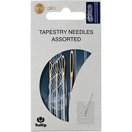 Tulip Big Eye Tapestry Needles - 1 Each Size 13, 14, 15 & 16 4/Pkg