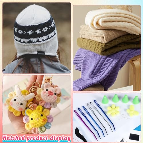 12 Pcs Yarn Darning Tapestry Needles, 6 Colors Large Eye Blunt Yarn Needle - style: 12PCS
