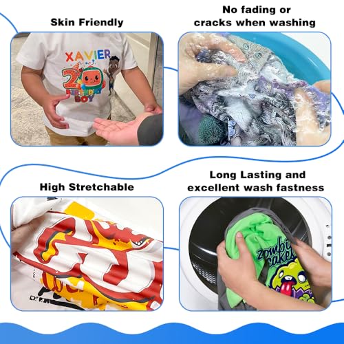 DTF Transfer Film 13"x19" 110 Single-Sided Thick Matte Pretreat Sheets - size: 13"x19" 110 Sheets-Glossy