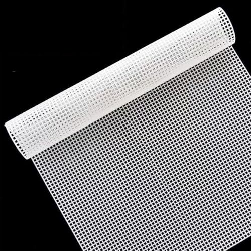 Allazone 3 PCS Plastic Canvas, 19.3 x 13 Inch Plastic Mesh Sheet for Cross Stitch, Embroidery, Knit Crochet Projects - color: 3 PCS - Large