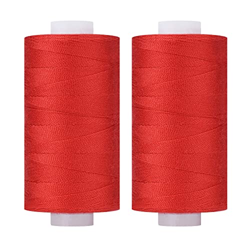 Simthread All Purpose Thread Polyester 400Y Red - color: Red PP#R01
