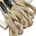 KCS 162 Yards(150 Meters) Mercerized Pearl Cotton Crochet Needlepoint Thread,Size 5 (4500, 6 skeins) - color: 4500