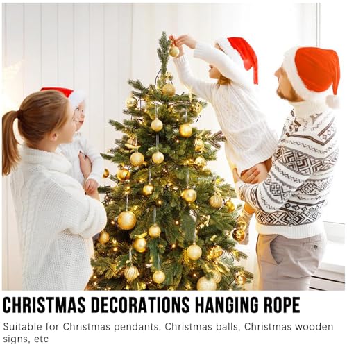 JUNEBRUSHS 600PCS White Halloween Ornament Hooks Ornament Hangers with Snap - color: White