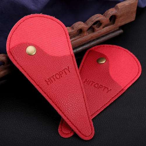 2-Pack 5.3 inches Small Scissors Protective Cover - color: red