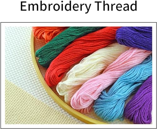 Maydiyer Counted Cross Stitch Kits for Adults,14CT Unprinted Pattern Embroidery Kits for Beginners,Easy Cross-Stitch Set DMC Threads Needlework- Mischievous Elephant 13.8''×18.5''