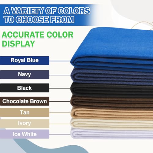 XSEINO Royal Blue Large Felt Fabric 108" X 36 "(3 Square Yards), 1.4 mm Thick Soft Felt Fabric Sheet for Crafts, Blue Series Colors Soft Nonwoven Fabric, Fit for Decoration, Sewing, DIY Crafts - color: Royal Blue
