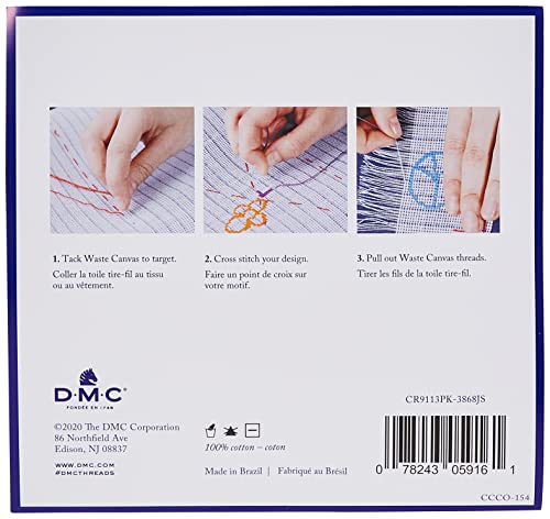 DMC CR9113 Waste Canvas, 12 by 18-Inch, 10 Count