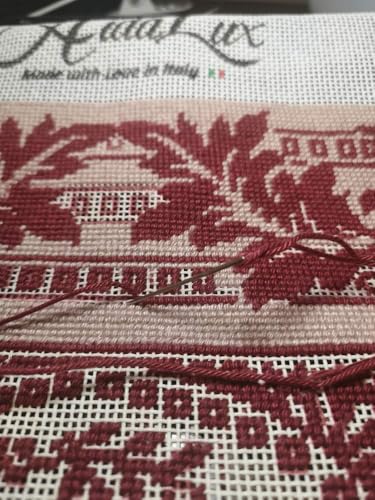 Mono Deluxe Needlepoint Blank Canvas 13 Mesh Cotton White 17" x 14"
