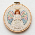 DIY Punch Needle Kits Angel with Wing 20x20cm