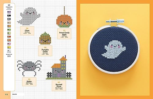 Cute Kawaii Cross Stitch: Over 400 super adorable patterns