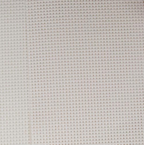 KCS one Piece 19" x 28"(48cmx72cm) 11CT Counted Cotton Aida Cloth Cross Stitch Fabric (Ecru) - color: Ecru