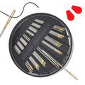 Ftyiwu 30 Pack Sewing Needles Assorted Embroidery Needles for Hand Sewing - size: 30pcs needles
