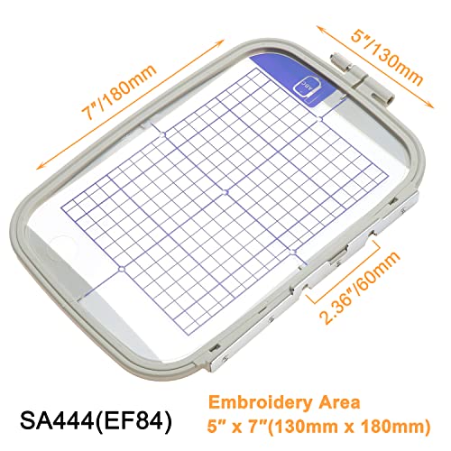 New brothread Embroidery Machine Hoop SA444 with 5"x7" Embroidery Area - size: Single (5"x7")
