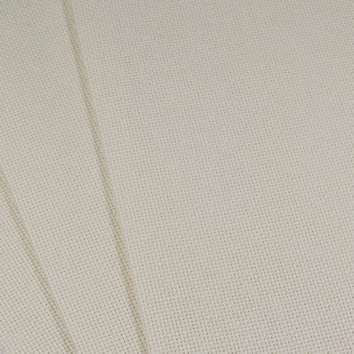 KCS 3 pc of 12" x 18"(30cmx45cm) Counted Cotton Aida Cloth Cross Stitch Fabric (Cream,18CT) - color: Cream, size: 18CT