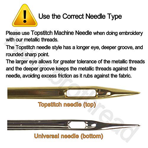 New brothread 9 Shiny Colors Metallic Embroidery Machine Thread Kit - color: 9 Metallic Colors -2