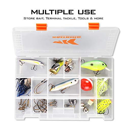 KastKing Utility Tackle Boxes, 3600 and 3700 Fishing Tackle Trays - color: Standard, size: 3600(4Pack)