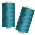 All Purpose Polyester Sewing Thread-2 Spools for Hand and Machine Sewing(Forest Green) - color: Forest Green