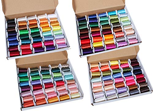 160 Color Set ThreadArt Machine Embroidery Thread, 500M