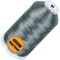 New brothread 4000M Huge Spool Embroidery MachineThread - Gray - color: Gray-817