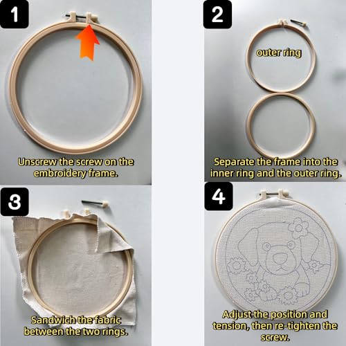YOYLEAYOY Punch Needle Kit for Beginners (Golden Retriever)