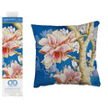 DIAMOND DOTZ Magnolias on Blue 2 Floral Diamond Art Painting for Adults - color: Magnolias on blue 2