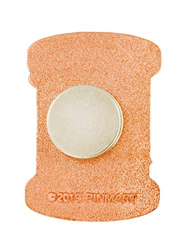 PinMart Sewing Magnetic Enamel Pin and Needle Minder - color: Sewing Lover Spool Copper Plated, size: 10 Pack