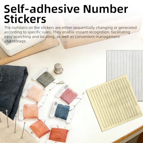 2 Pack Embroidery Floss Organizer Box for DIY Sewing, Craft Storage