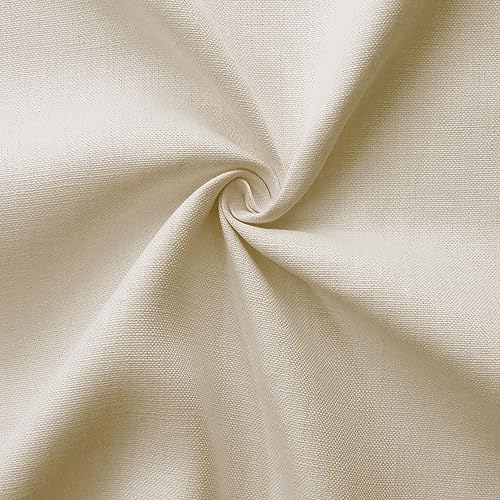 Barcelonetta | Linen Fabric | Natural Linen Cloth | Embroidery, Sewing | Soft, Breathable | 55" Wide | 70% Linen, 30% Rayon | Hemp, Jute, Needlework, Lining (Sand, 5 Yard) - color: Sand, size: 5 Yard