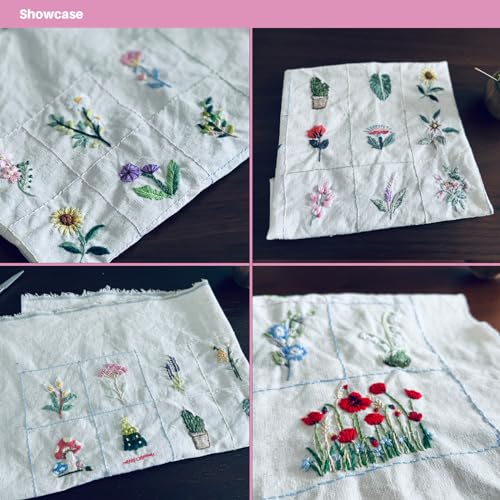 Embroidery Patterns Stick and Stitch Water Soluble Stabilizer Paper - color: Flower