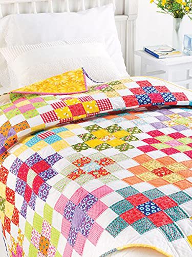 4" x 4" 200pcs Cotton Fabric Squares for Sewing Quilting Supplies-Floral - color: Floral, size: 200 PCS 4"x4"