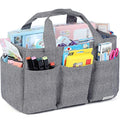 HOMEST Craft Organizer Tote Bag with Multiple Pockets