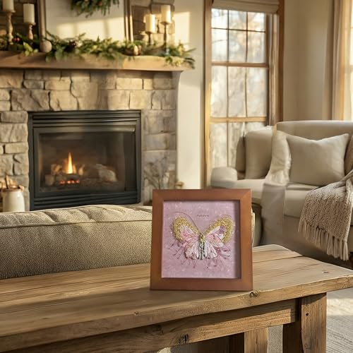 Bead Embroidery Kit for Adults with Instructions Video and Gift Box - color: Pink-Advanced