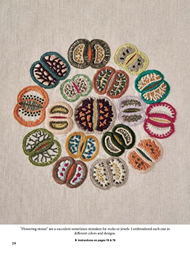 Modern Japanese Embroidery Stitches: Bold & Exotic Plants, Sea Life, Charms, Letters and More! (over 100 designs)