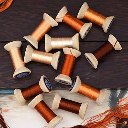 Natural 100% Mulberry Handmade Embroidery Silk Thread Silk Floss (76) - color: 76