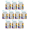 SCHMETZ Gold Embroidery Sewing Machine Needles - Titanium Coated for Smooth Stitching, Size 90/14, 5-Needle Cards, Box of 10 - size: 90/14