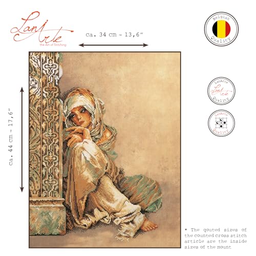 Lanarte Counted Cross Stitch kit Arabian Woman - style: Arabian Woman