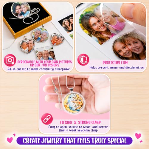 Glittery Garden Girls Jewelry Making Kit. Necklace & Bracelet Crafting Set - style: Jewelry Making Kit