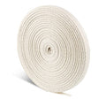 Willbond 100% Cotton Twill Tape 1/2 Inch X 25 Yards Herringbone,None - color: Beige, size: 3/8 Inch, 27 Yards
