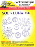 Sol Y Luna Aunt Martha's Hot Iron Embroidery Transfer